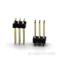 Conector de cabeçalho de pino de 2,54 mm 6P